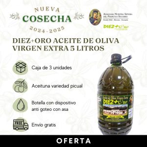 AOVE 5 Litros – Caja 3 u.