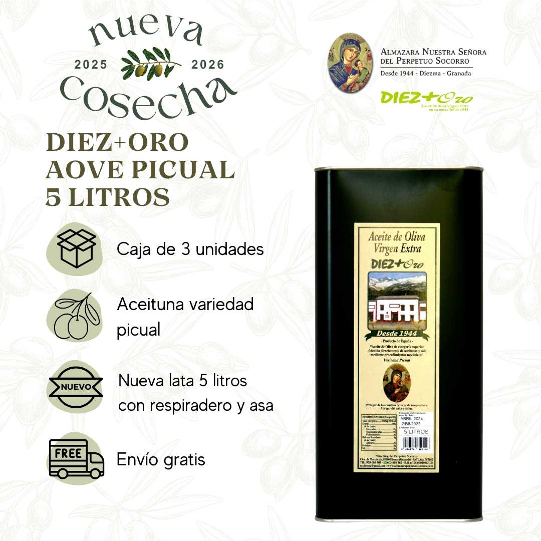 AOVE 5 Litros – Caja 3 u.