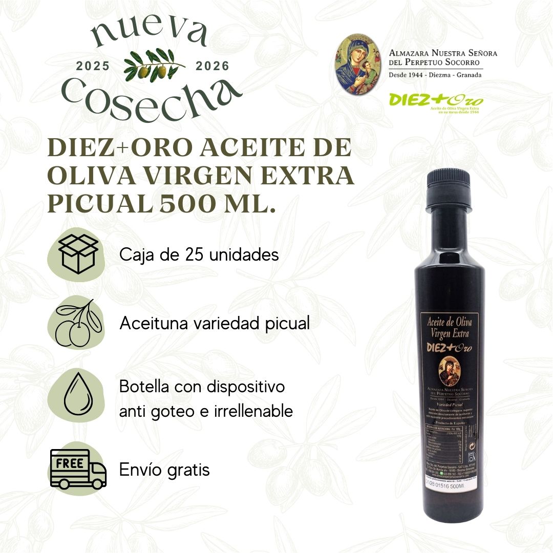 AOVE 500 ml – Caja 25 u.