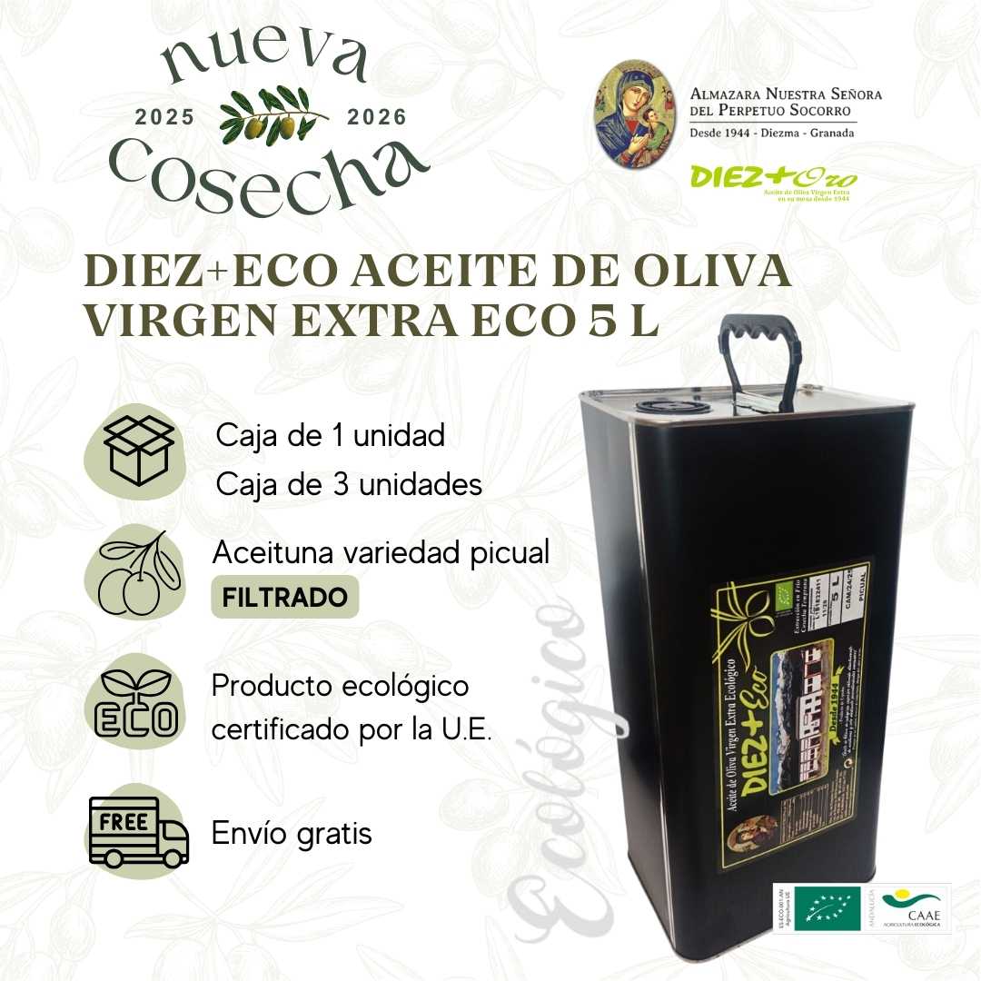 AOVE Eco 5 Litros – Caja 1 - 3 u.